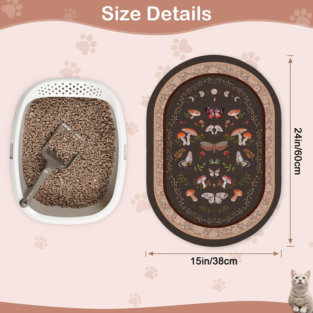 Bienbee usage multifonction: tapis polyvalent pour litière et repas