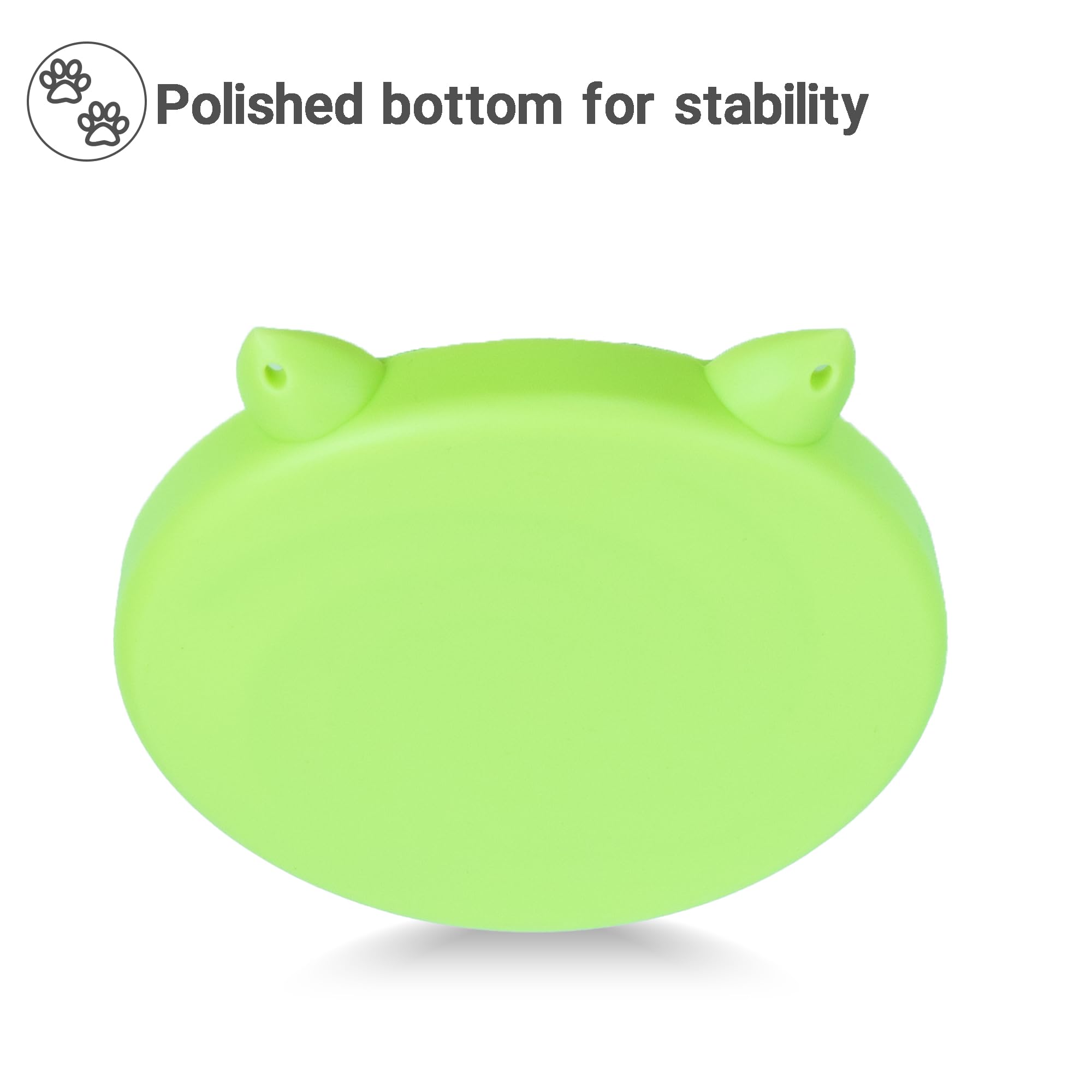 Bol Bifeaw design spirale chat, stimule le ralentissement de l'alimentation.
