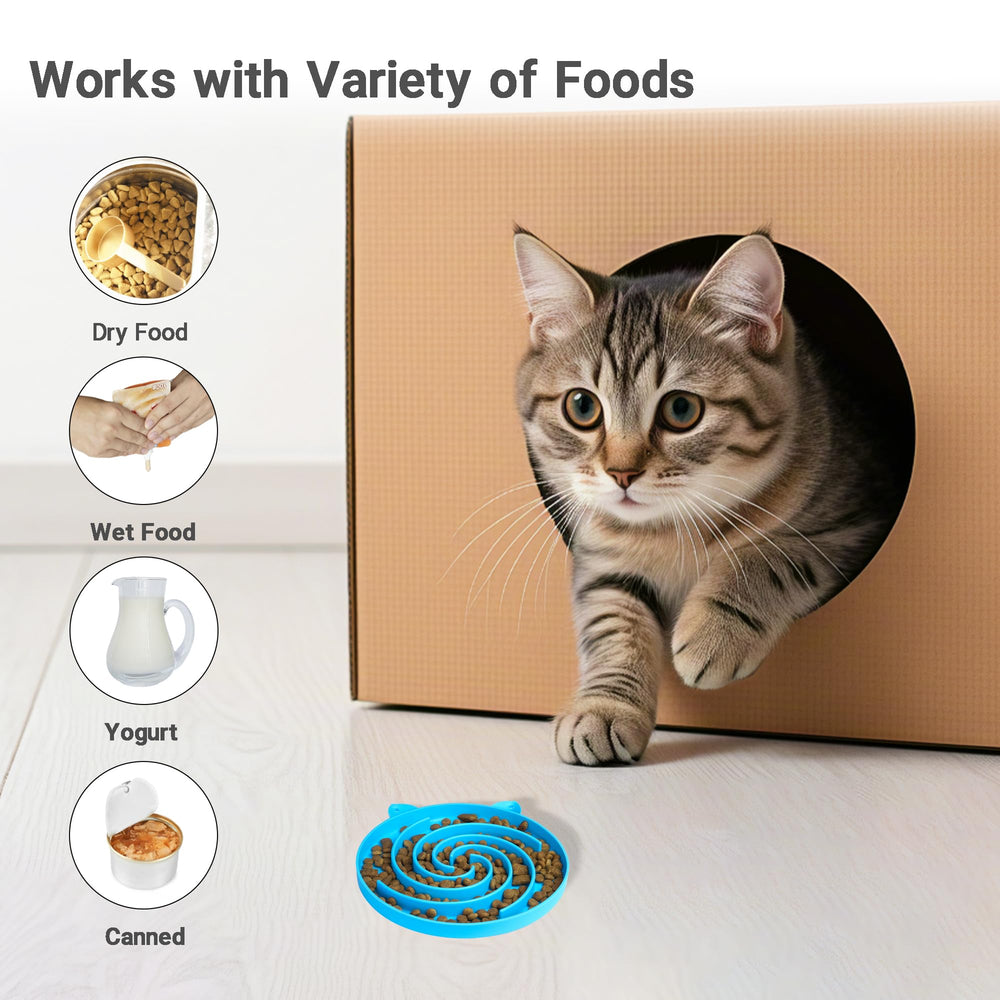 Bifeaw bol silicone, mecanisme spirale, permet une alimentation plus lente et maitisee.