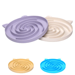 Bol Bifeaw slow feeder à spirale, encourage une digestion plus douce.