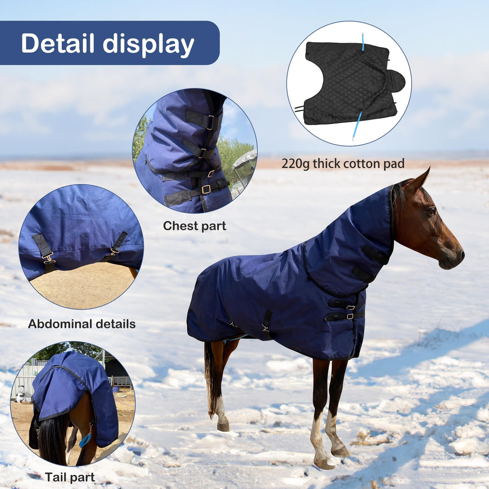 BIGANTTOW rembourrage polyester 220 g, chaleur modérée pour le froid.