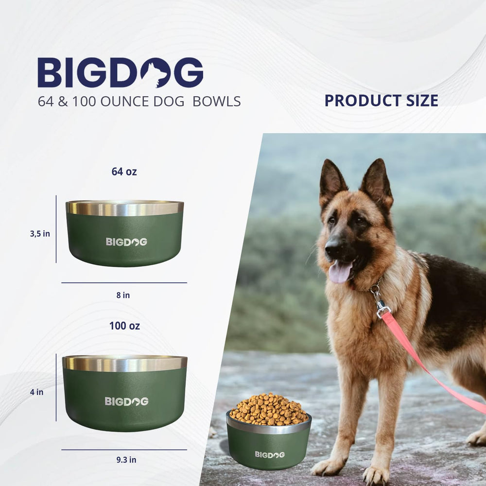 Bol BIGDOG design rose moderne pour usage quotidien.