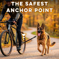 BIKE AND DOG - longe velo pour chien, manipulation facile pendant la balade.
