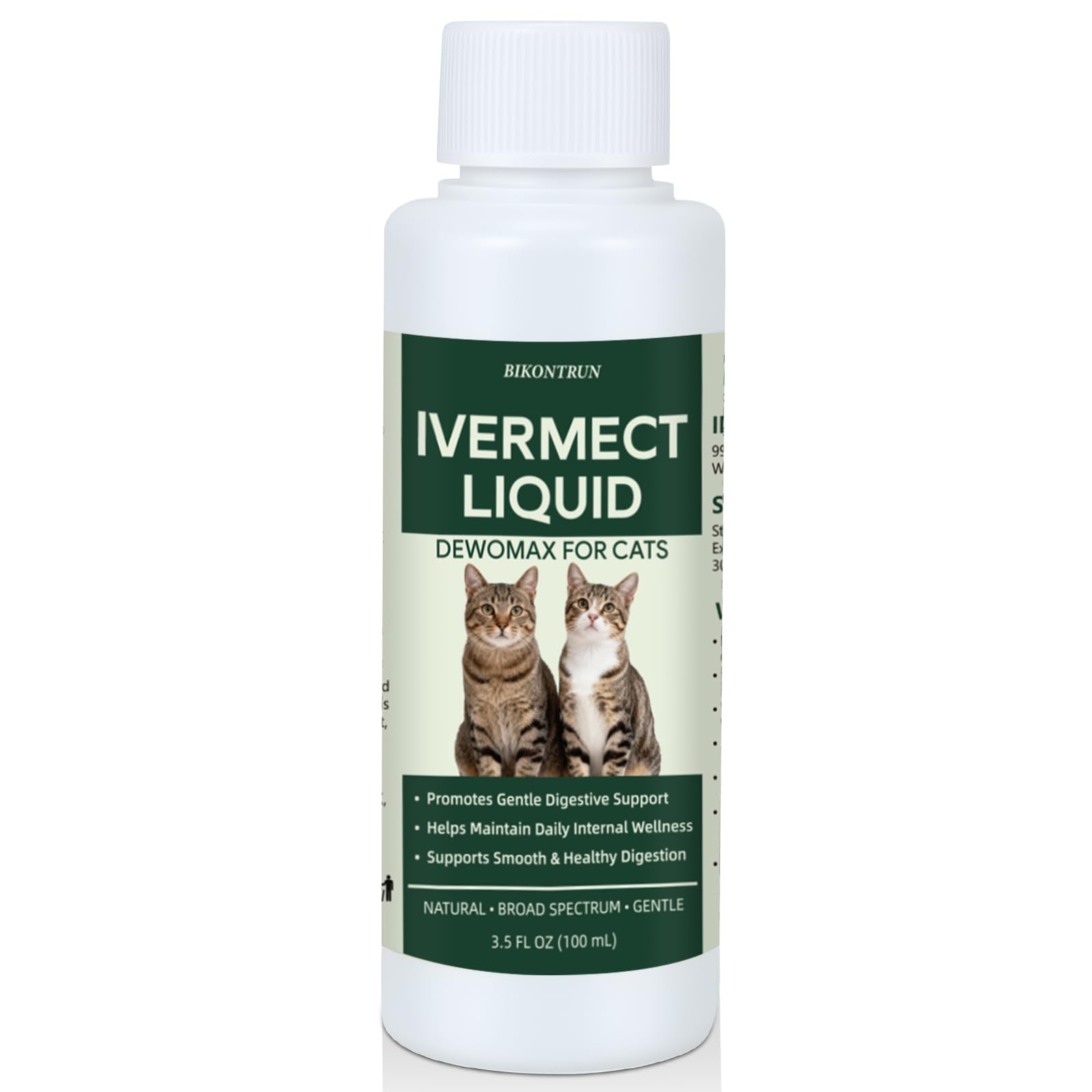 BiKontrun Dewomax soutien digestif quotidien, pratique et sûr pour les chats.