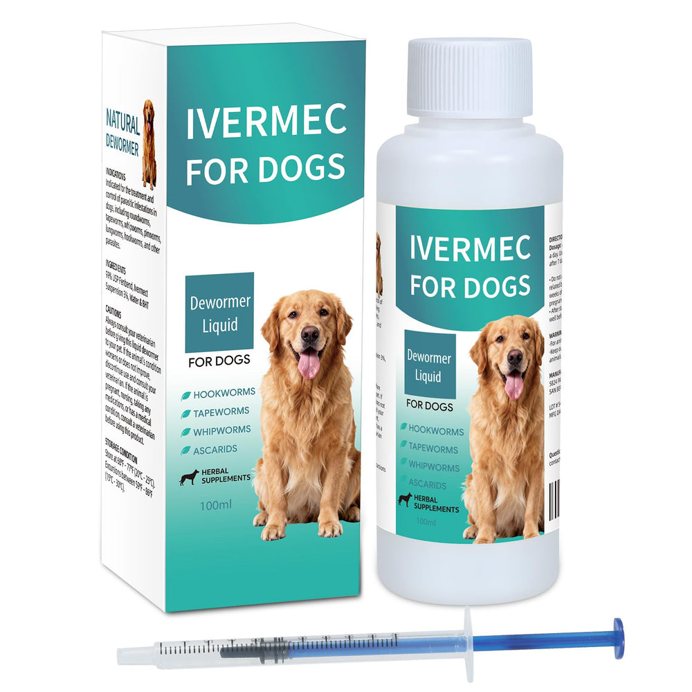 BiKontrun DEWORMER pour chien — bouteille prête à l’emploi facilite l’administration.