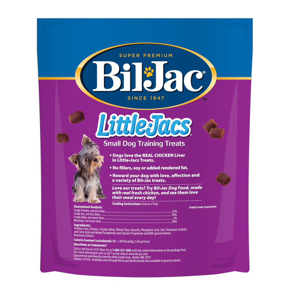 Bil-Jac foie de poulet et poulet comme ingrédients principaux, récompense appétissante.