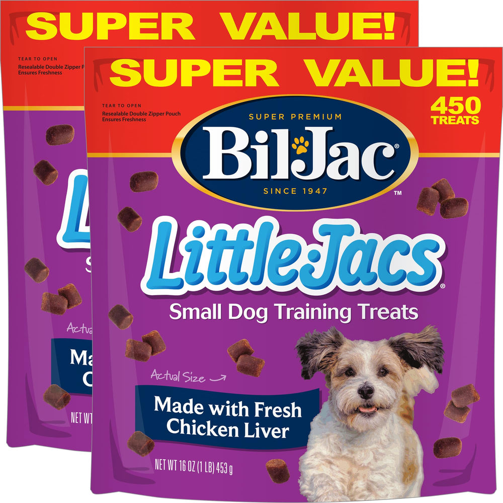 Bil-Jac Little Jacs dans un paquet zippé double, fraîcheur préservée.