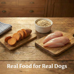 Forme de croquettes douces Bil-Jac Petit Chien, facile à mâcher.