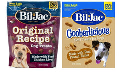 Bil-Jac Recompenses au poulet mou, texture tendre et goût Gooberlicious pour récompenser quotidiennement