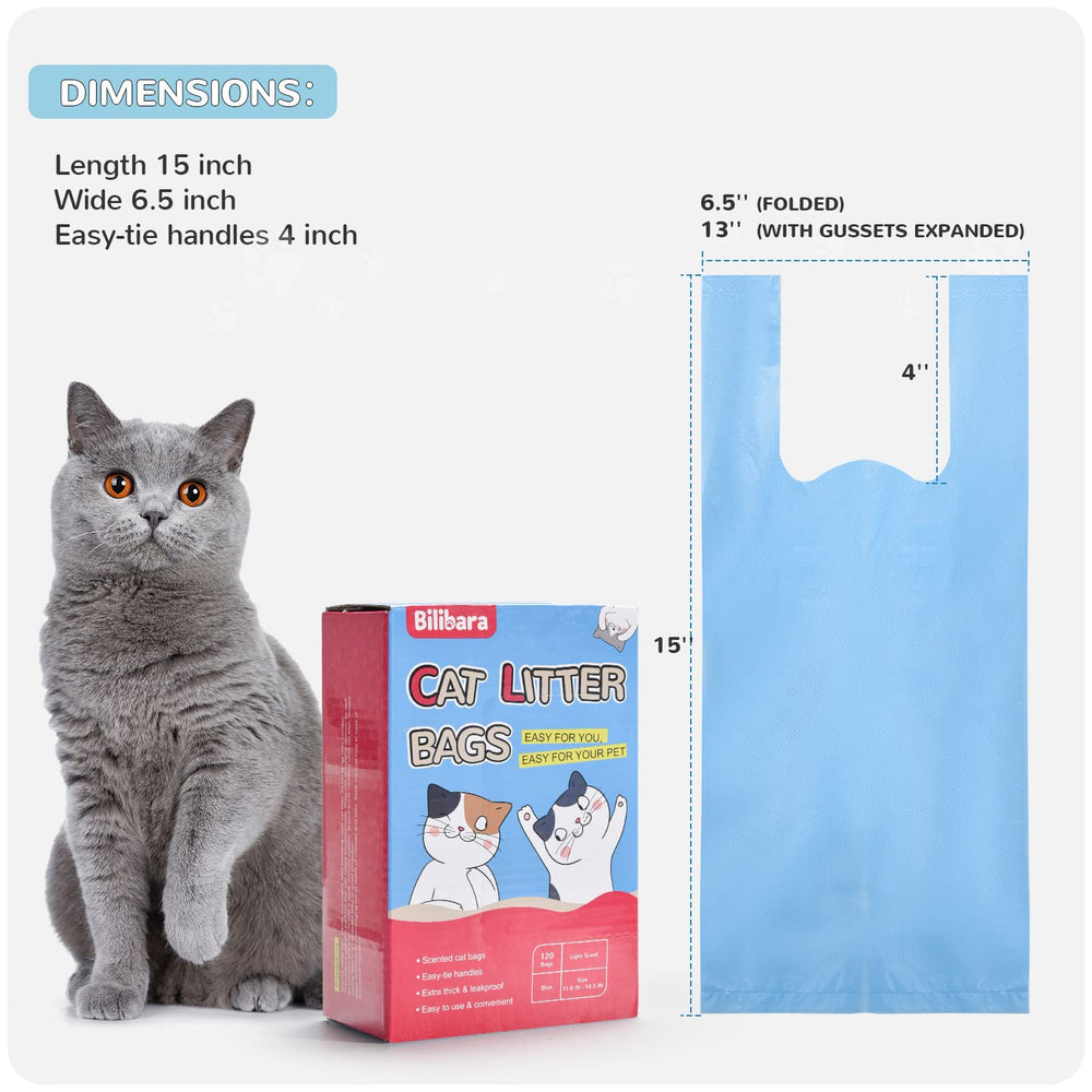 Bilibara sacs litière pour multi-chats, pratique pour familles.