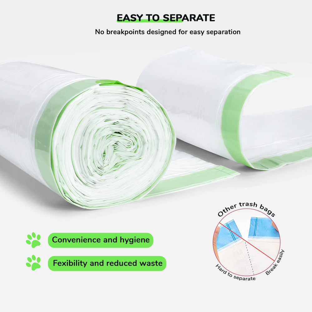 Sacs compatibles avec boîtes auto-nettoyantes Bilibara, installation sans effort.