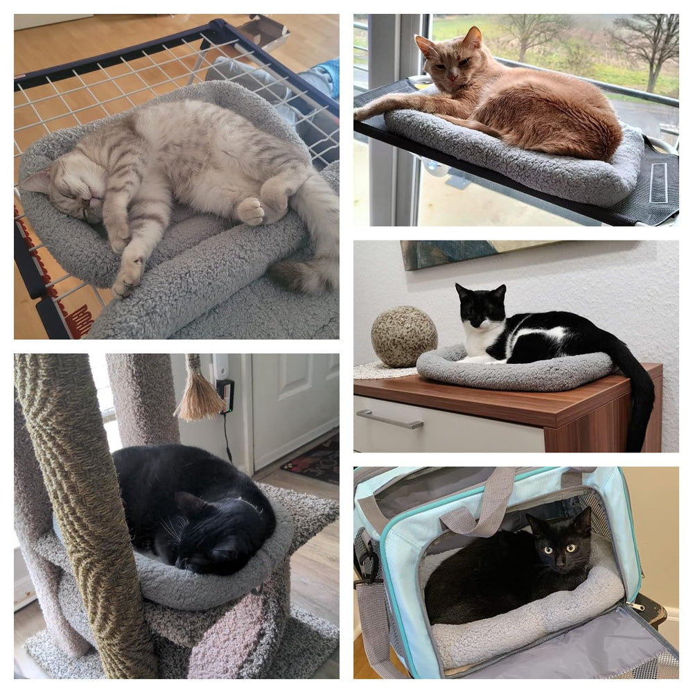 Coussin chat Billionchains moelleux, soutien doux pour la tête.