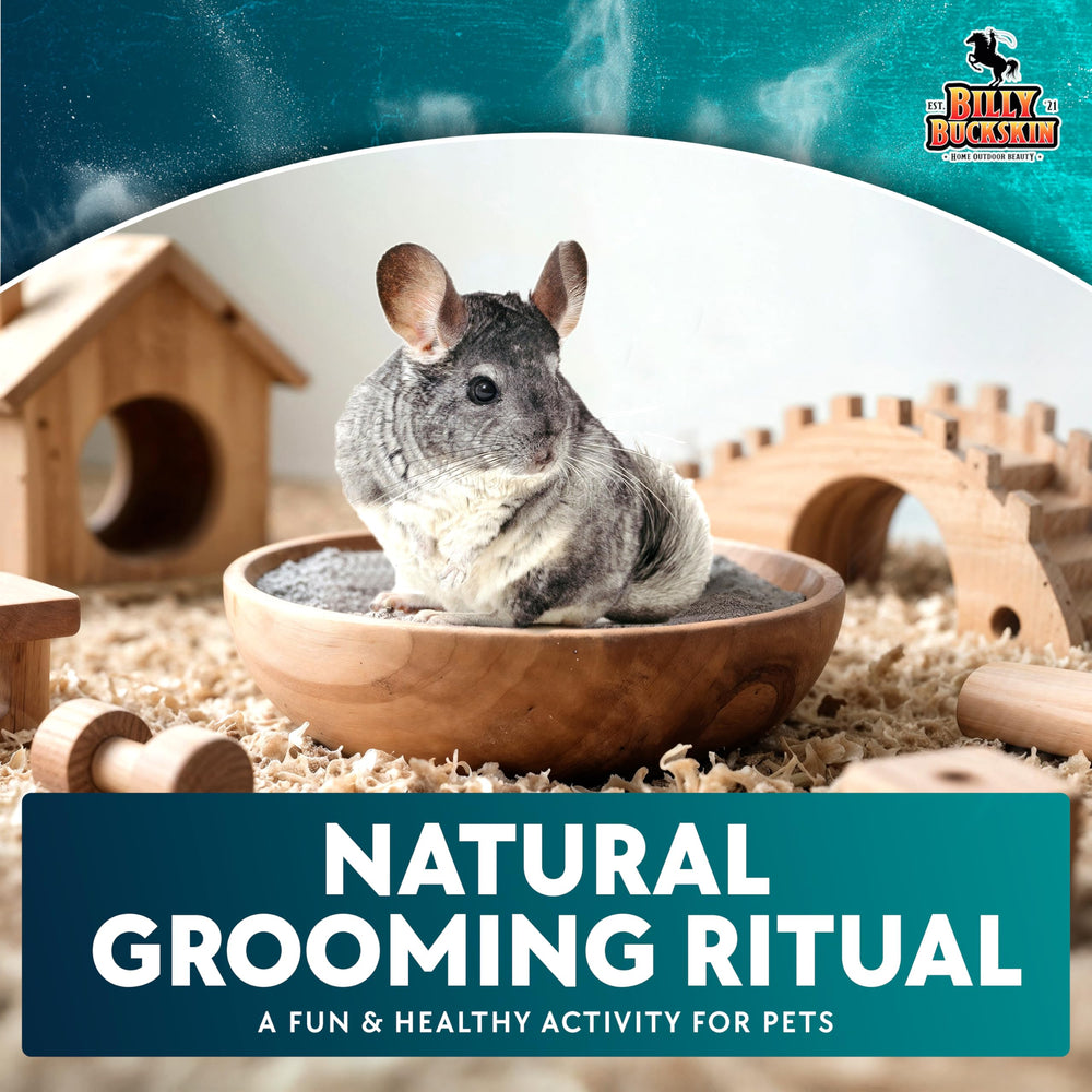 Qualité premium Billy Buckskin – poudre de bain pour petits animaux