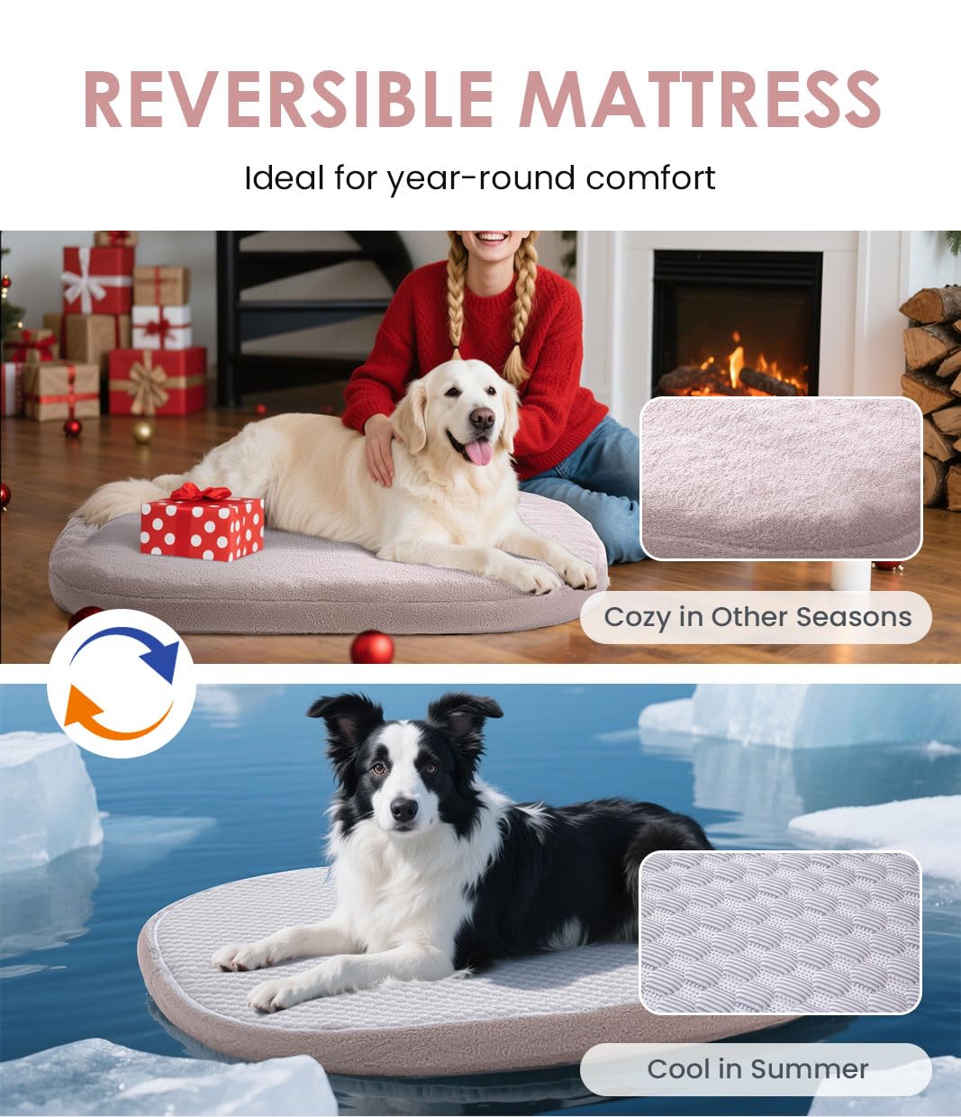 Bilypaws housse amovible lavable pour entretien facile et hygiène.