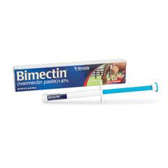 Bimectin, pâte ivermectine pomme, dose précise facilitant l'administration chez les chevaux.