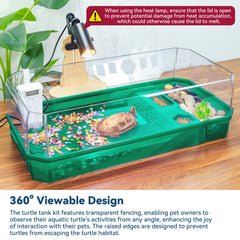 Binano Tortue: zone créative pour personnaliser avec plantes et décorations.