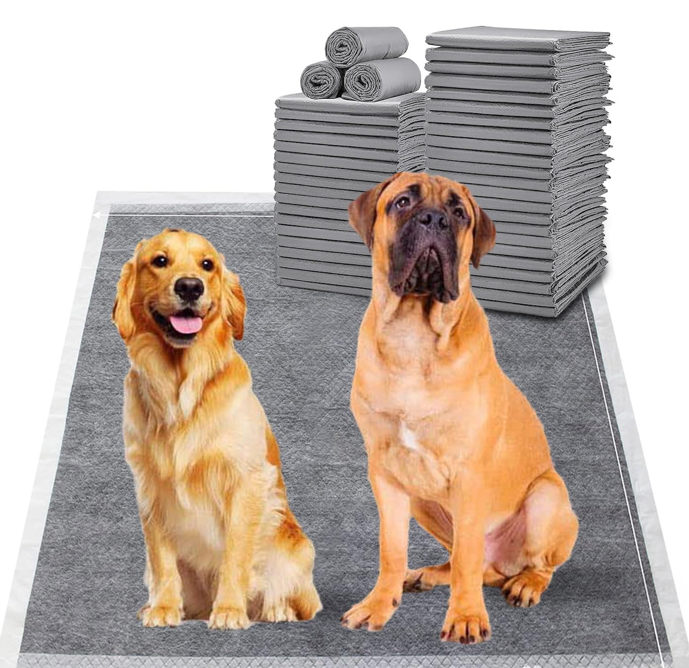 BinetGo tapis-pipi chien absorbant XXL, pour un contrôle des accidents à domicile.