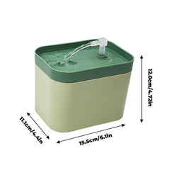 Fontaine eau reptile BingegePet assure accès constant à l'eau fraîche.
