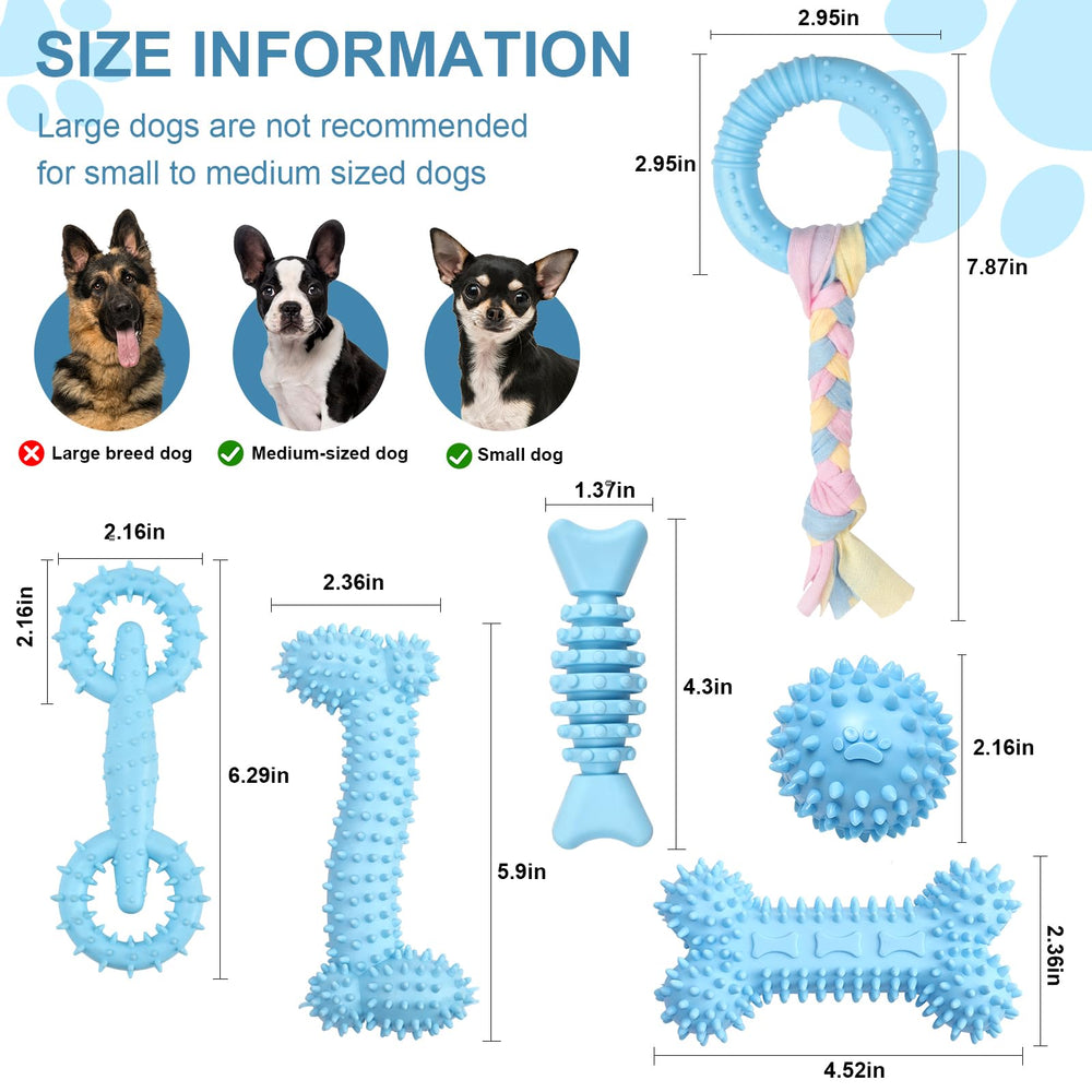 Jouet interactif Bininl, six formes, stimule l'activité du chiot.