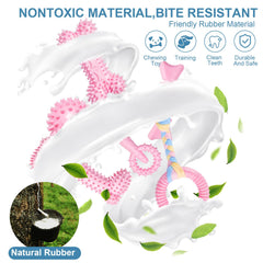 Texture naturelle Bininl, jouet dentition masse les gencives
