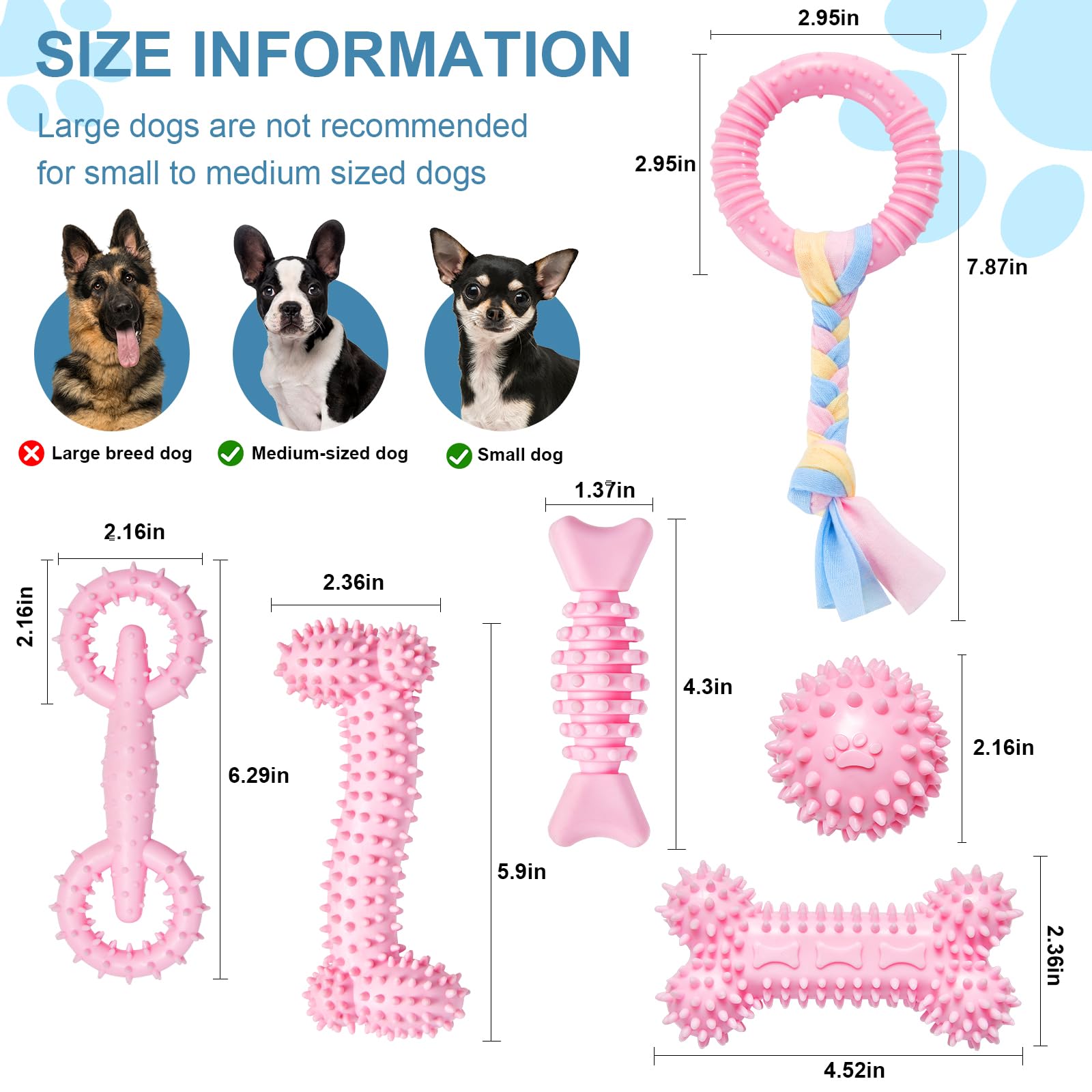 Jouet interactif Bininl pour petit chien, capte l’attention