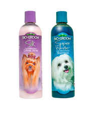 Bio-Groom shampooing pour chien éclaircissant, flacon prêt à l’emploi.