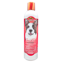 Bio-Groom Shampoing Puces Tiques flacon, nettoyage efficace pour chien.