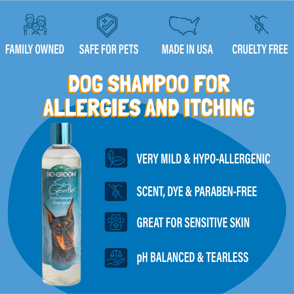 Bio-Groom So-Gentle Shampoing sans larmes: bain apaisant pour chiots et chatons