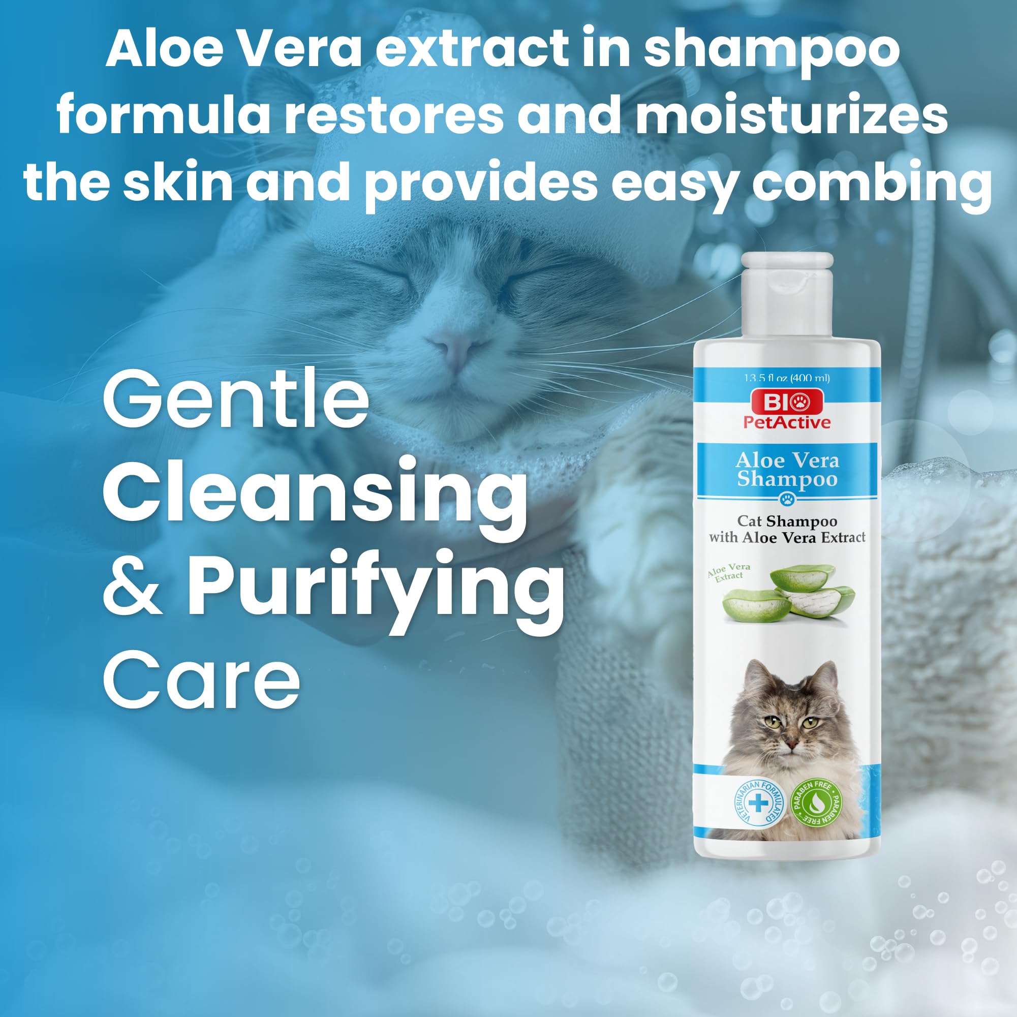 Bio PetActive peau sensible hydratation profonde pour confort du pelage.