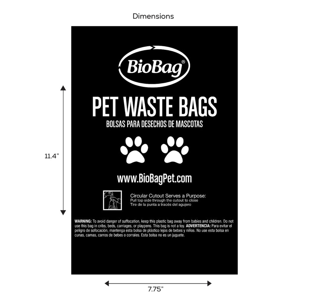 BioBag fermeture rapide du sac, démonstration de facilité d’utilisation.