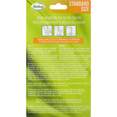 BioBag sacs compostables 50 count, prêt à l'emploi pour ramasser les déjections.