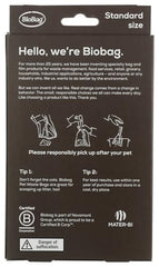BioBag utilisé lors d’une promenade quotidienne avec chien, pratique et propre.