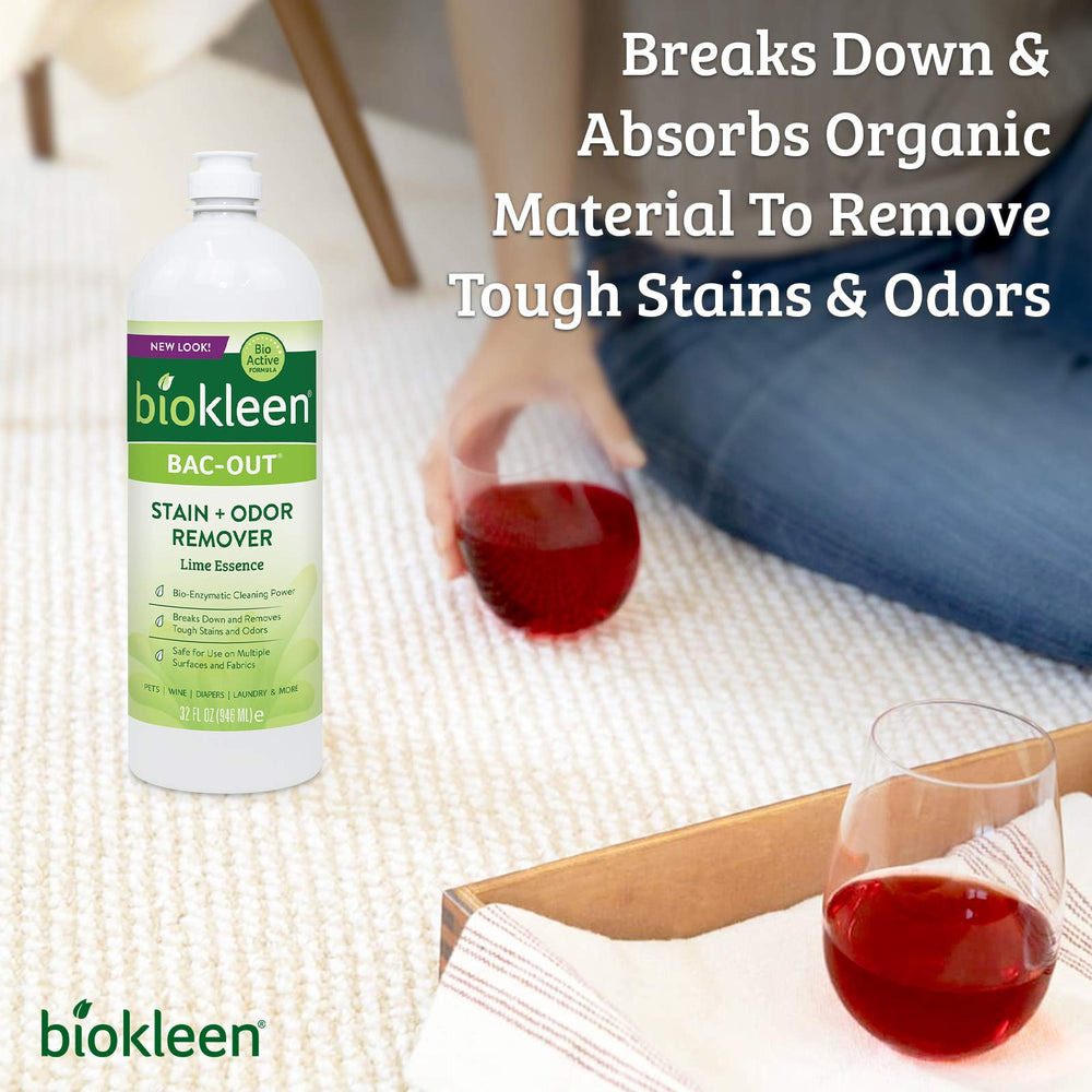 Biokleen Bac-Out – Tache couches, odeurs maîtrisées