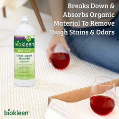 Biokleen Bac-Out – Tache couches, odeurs maîtrisées