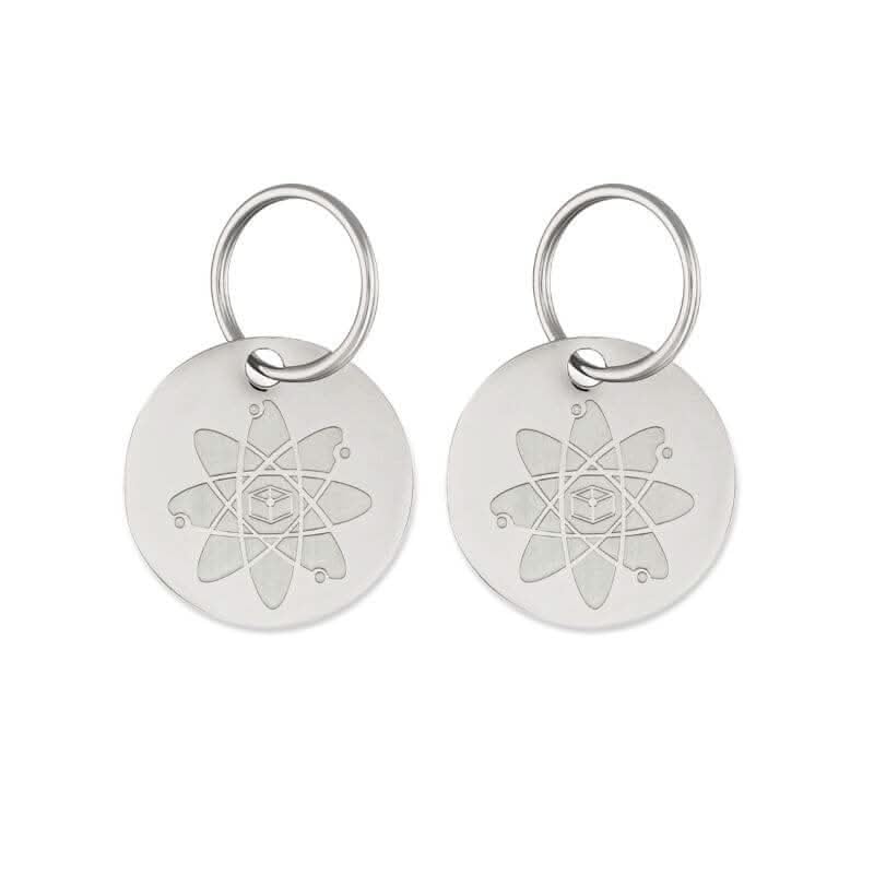 BioPower Pet Shield collier-pendantif sur chien, protection naturelle contre puces et tiques.