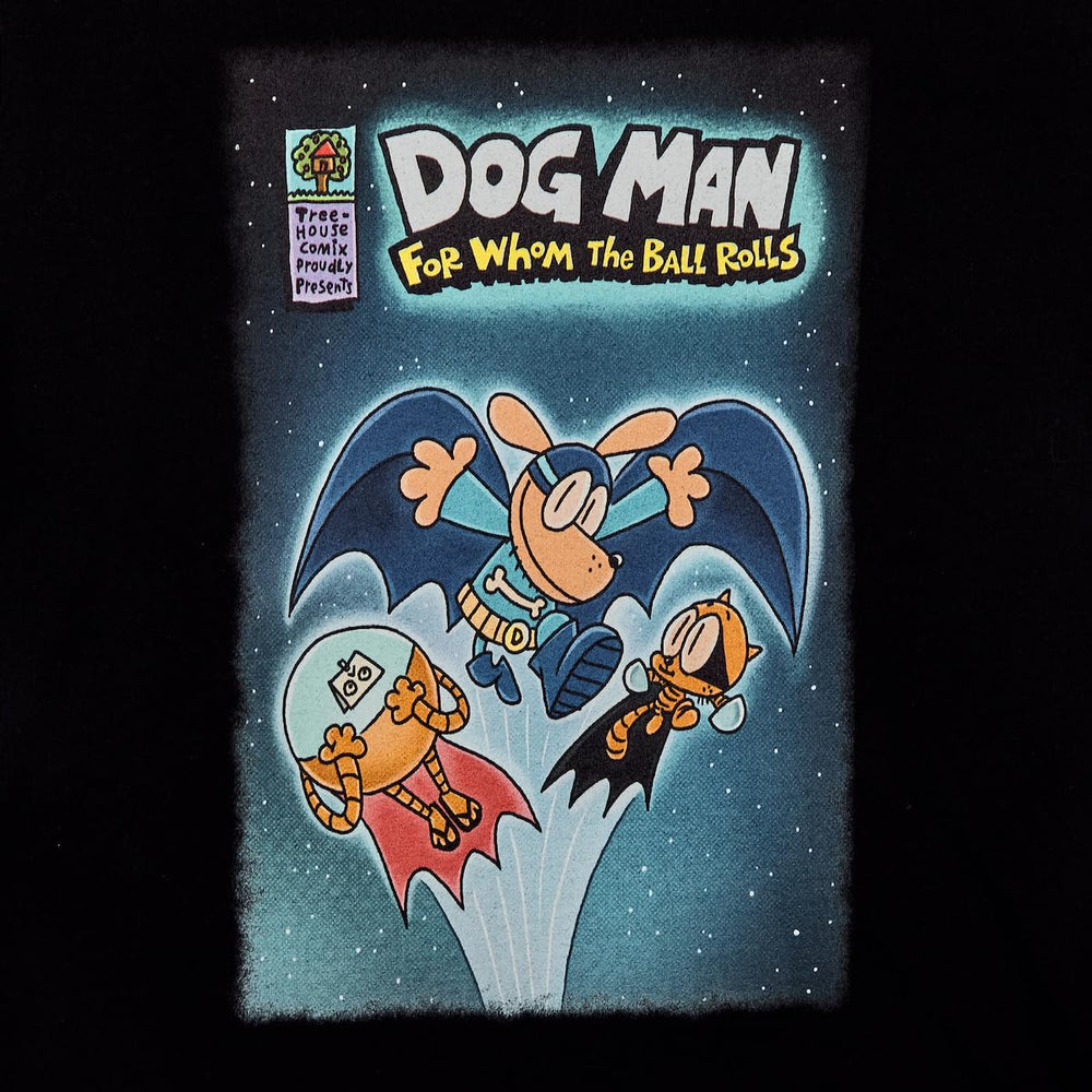 Tee-shirts Dog Man, cadeau idéal pour jeunes fans et collectionneurs.