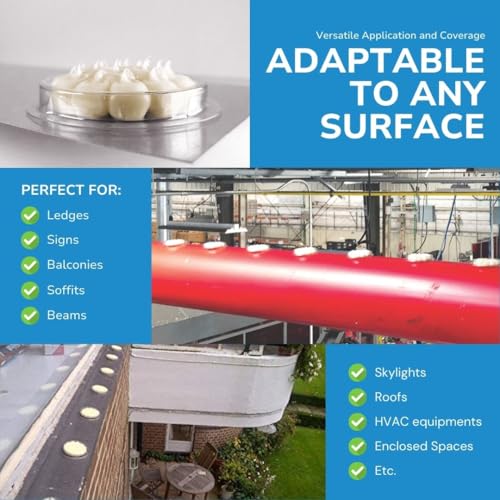 Bird Barrier Gel Optique 24-paquets usage extérieur polyvalent.