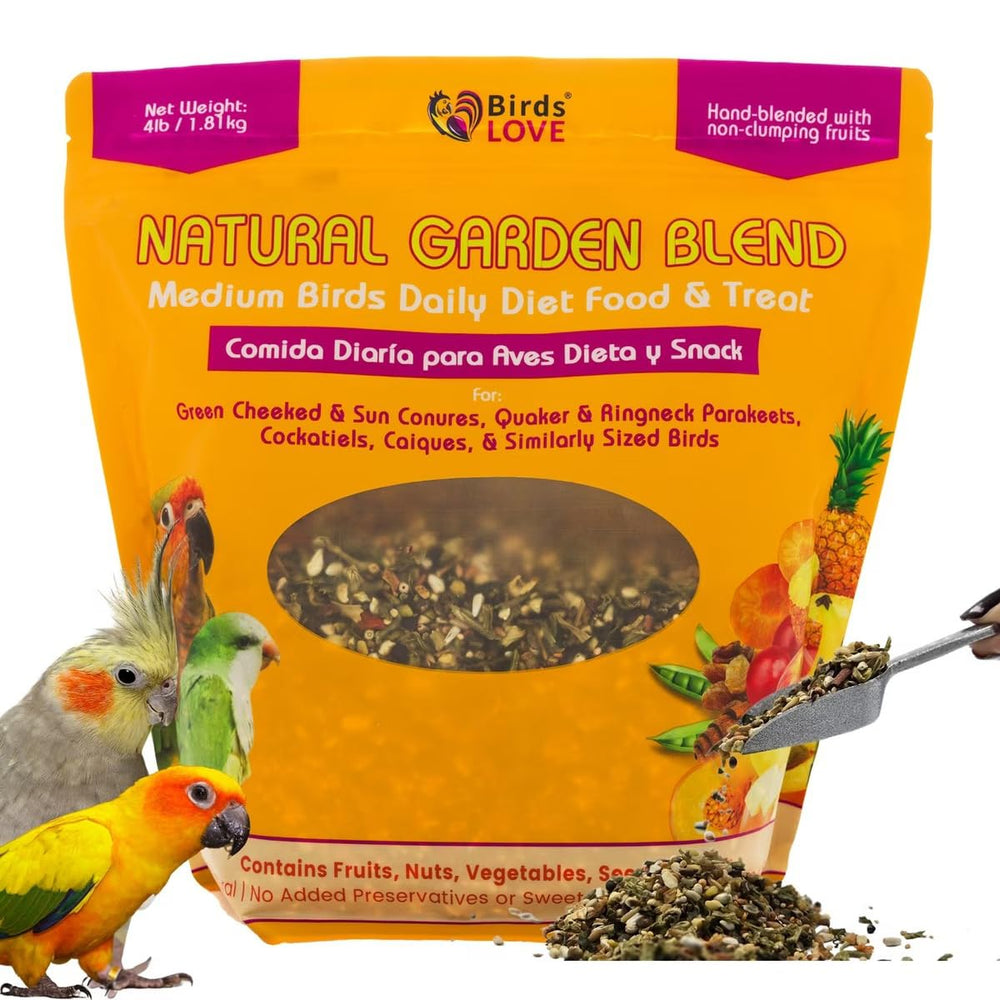 Birds LOVE alimentation jardin melange 4lb: variation naturelle pour attirer l’attention des oiseaux.