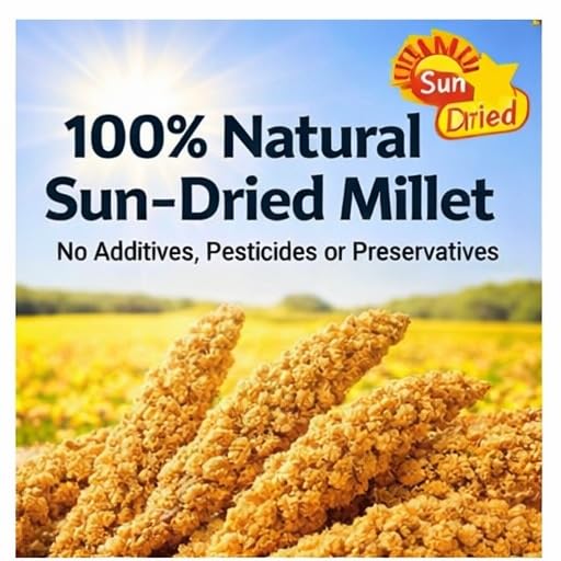 Birds LOVE Millet: produit naturel et sûr pour l’alimentation domestique.