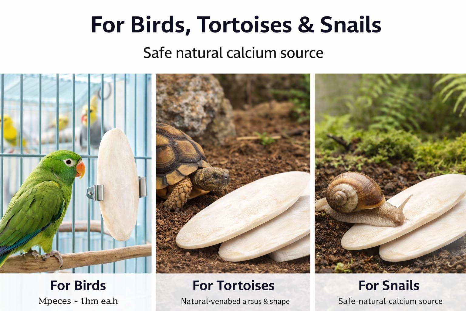 Birds LOVE Pack de 12 avec support, pratique et durable.