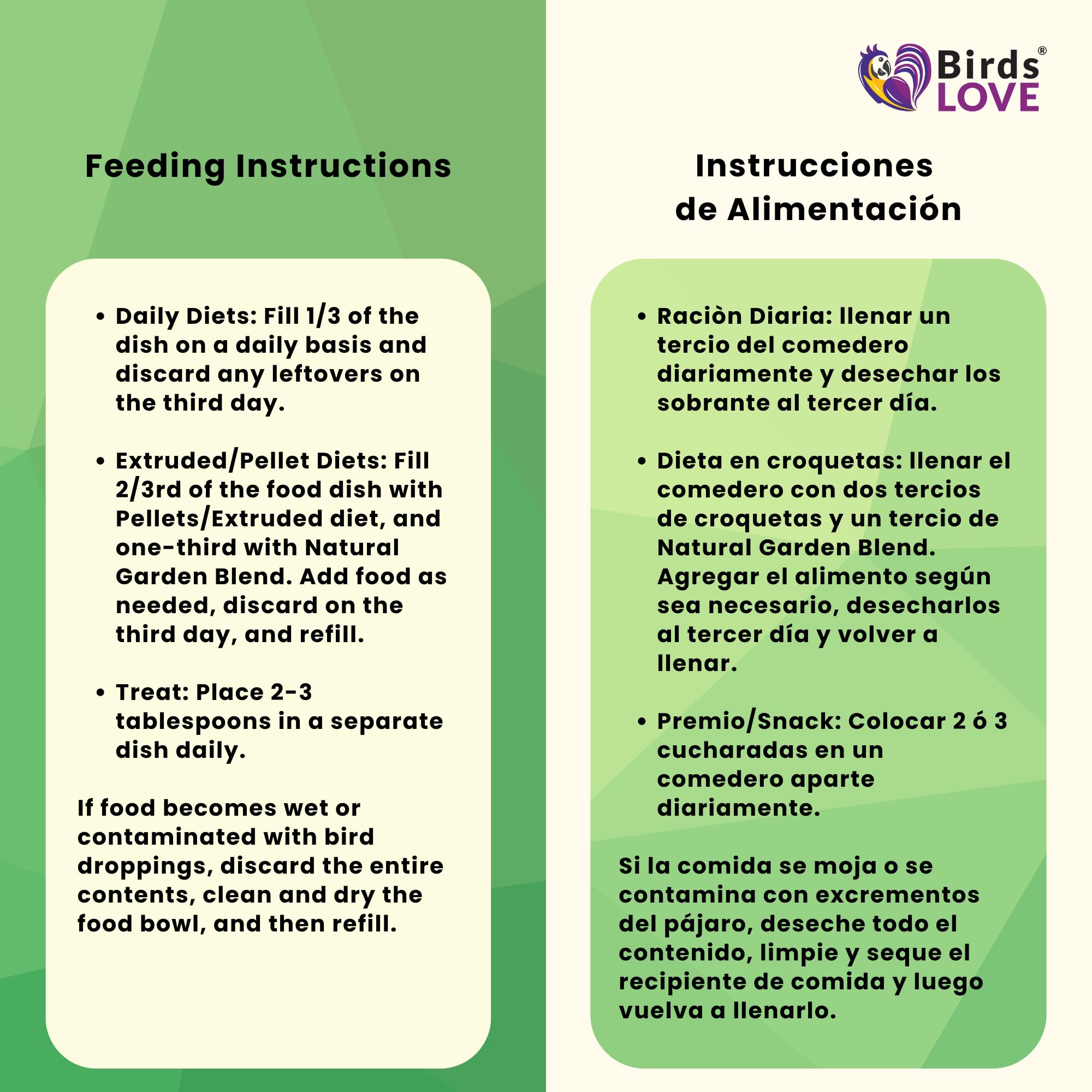 Birds LOVE Sac Refermable Frais: emballage pratique pour préserver la fraîcheur.