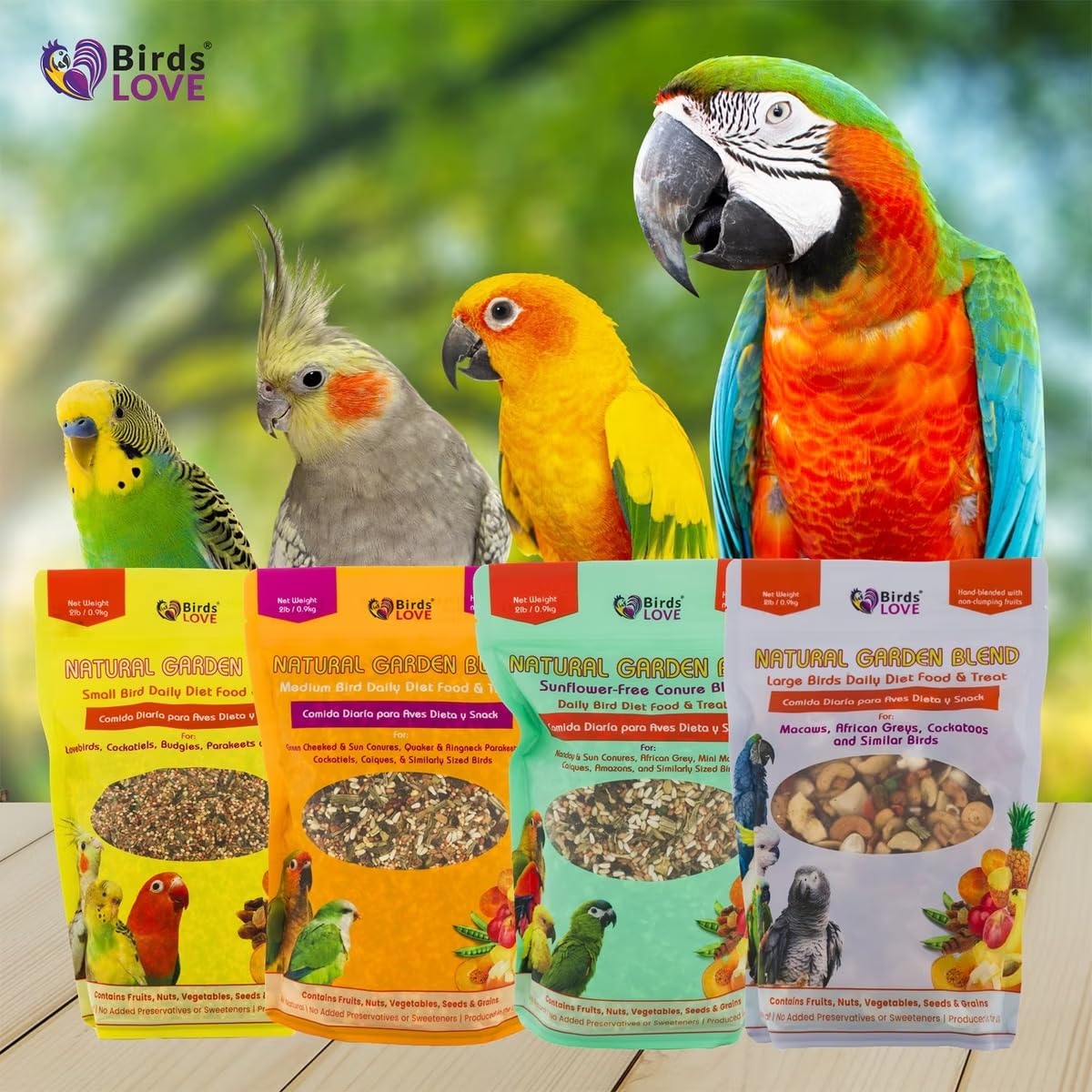 Birds LOVE utilisation quotidienne en cage, pratique et nutritif.