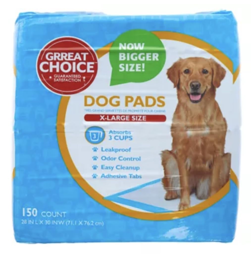 Birsppy Grreat Choice tapis absorbants pour chien taille grande, absorption rapide.