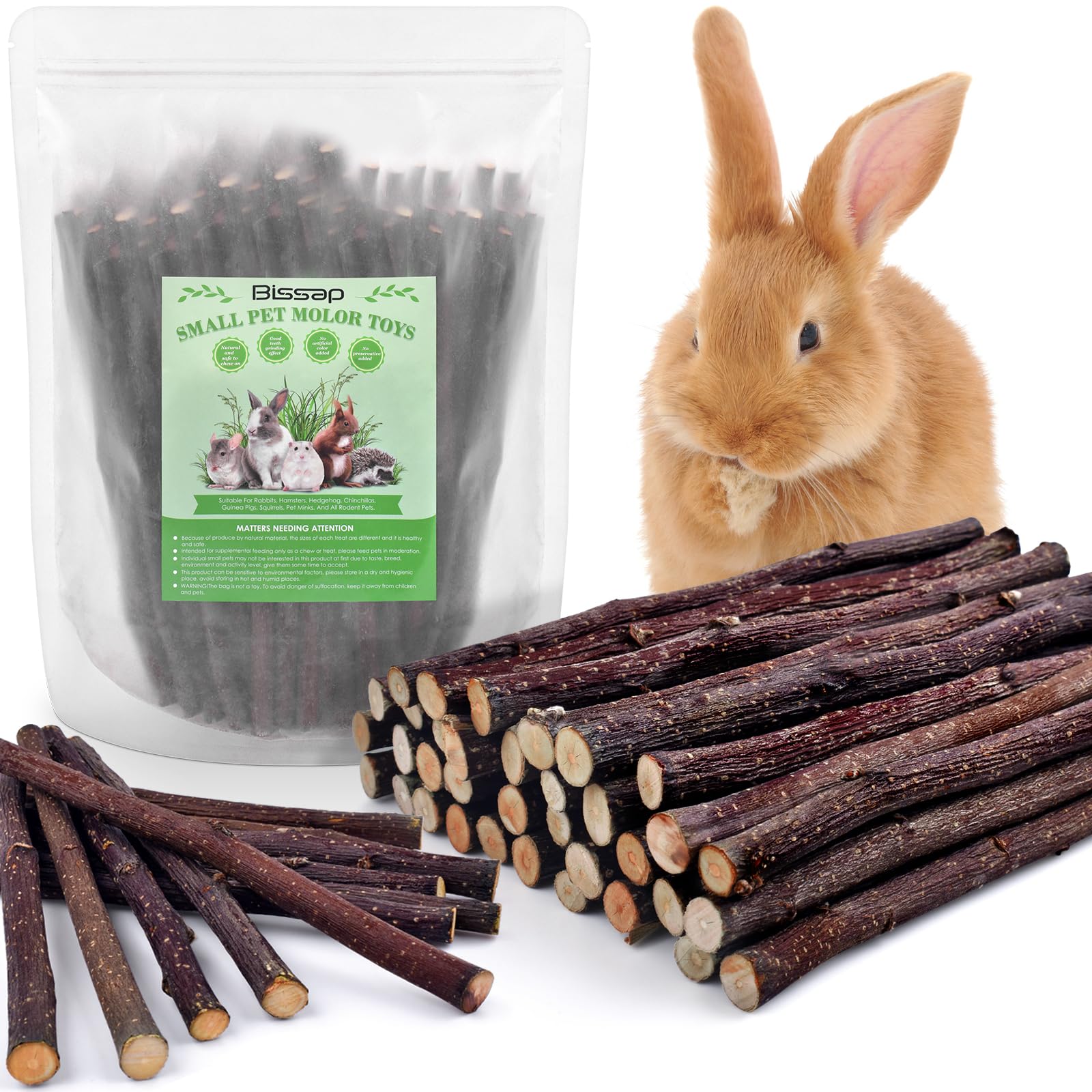 Bissap bâtons pomme lapins: mastication naturelle et divertissement pour lapins