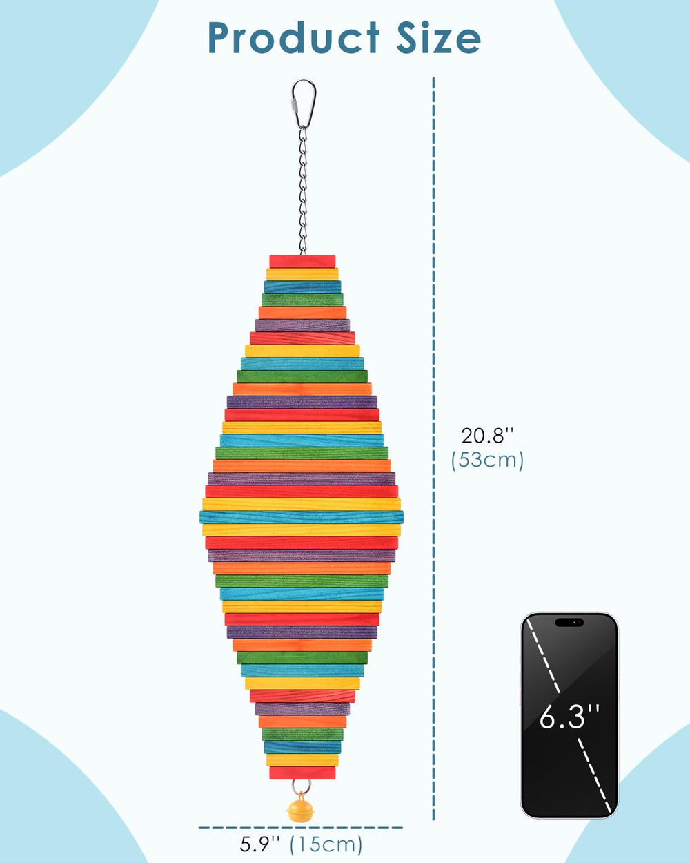 Jouet Bissap blocs bois colorés, favorise l'escalade et l'activité physique.
