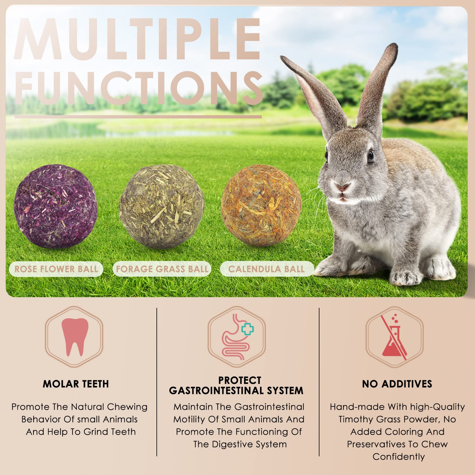 Bissap Bunny : balles calendula et rose, fibre et diversité de goût.