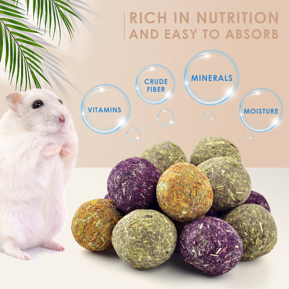 Bissap Bunny : balles au foin Timothy, activité durable pour petits animaux.