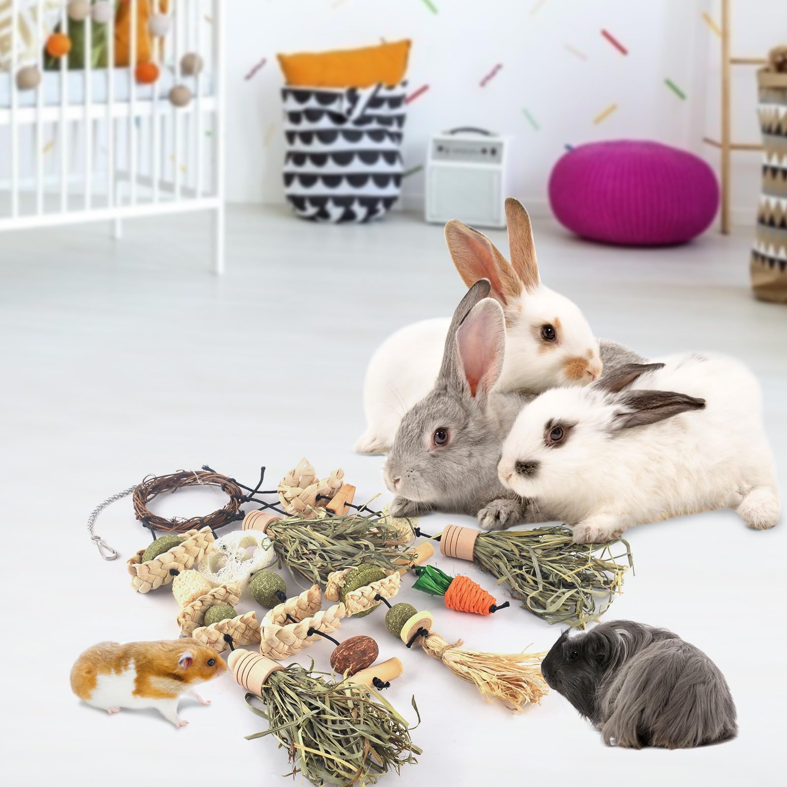 Brin d'herbe et carotte Bissap stimulent l'appétit et le grignotage.