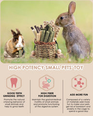 Bissap jouet de mastication multifonctionnel pour petits animaux.
