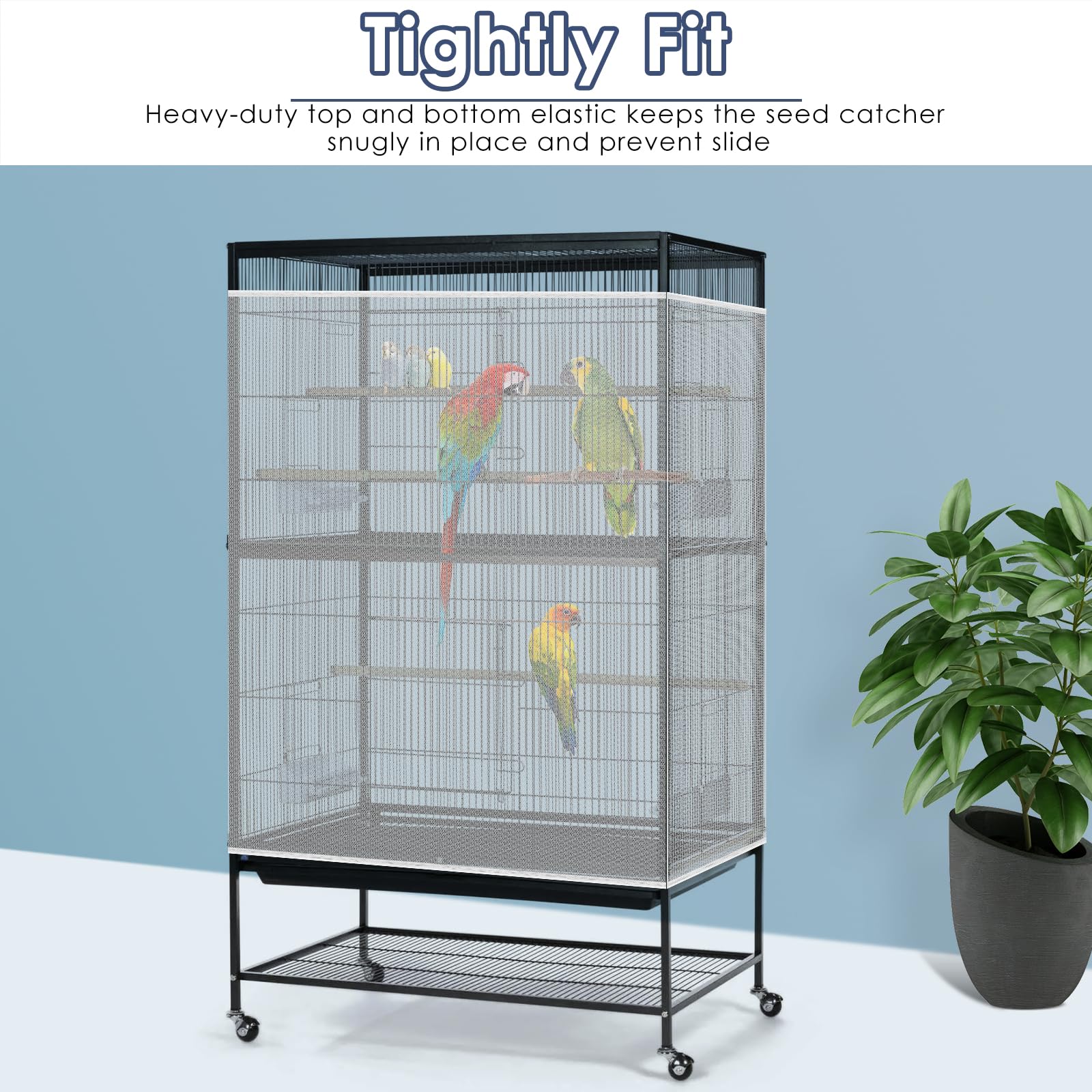 Protection des sols et grains, cage propre.